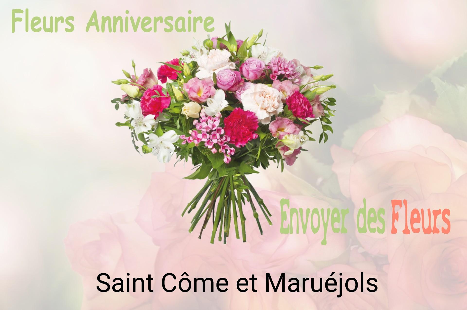 Bouquet de fleurs d’anniversaire livré à Saint-Côme-et-Maruéjols