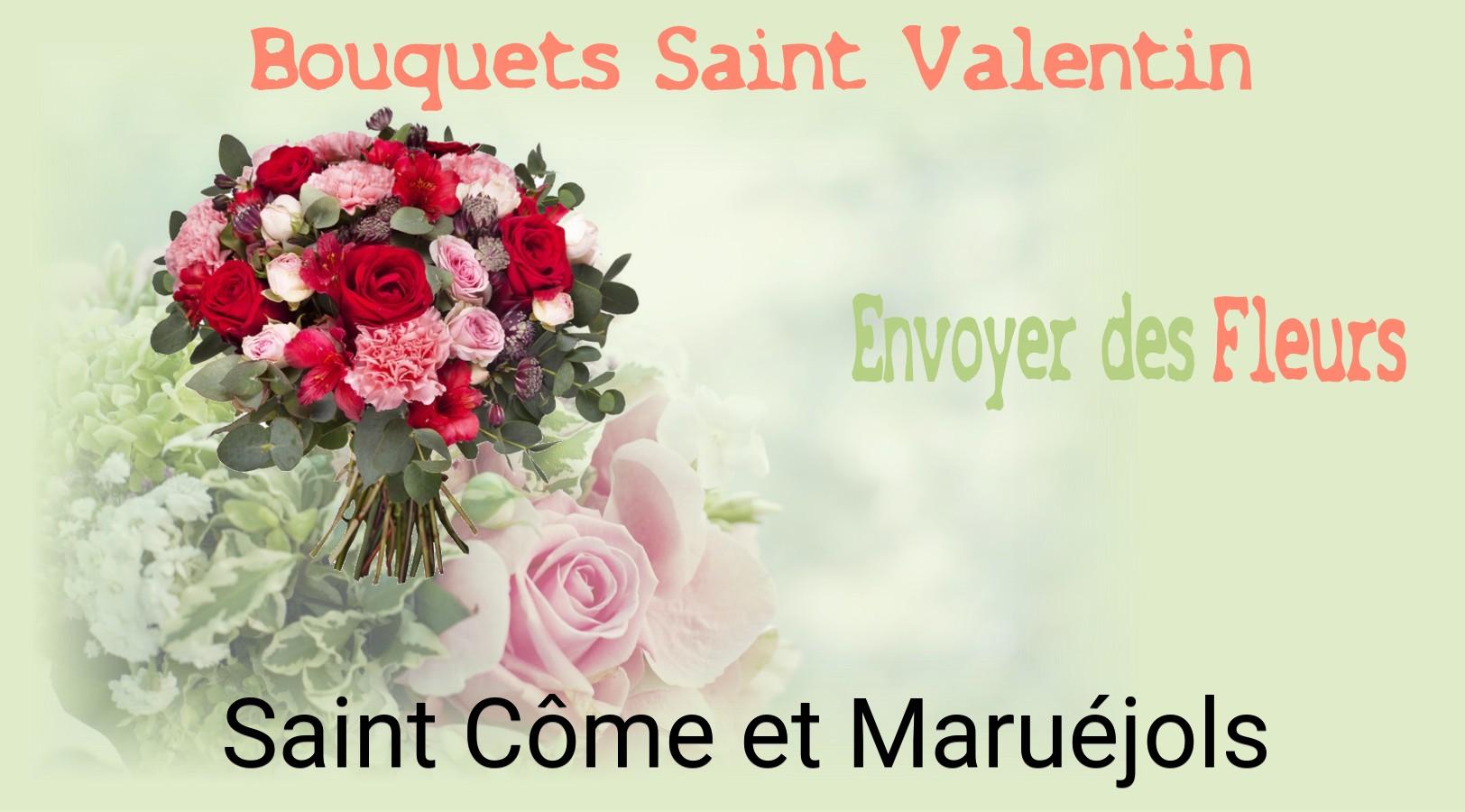 Roses de Saint-Valentin livrées à Saint-Côme-et-Maruéjols